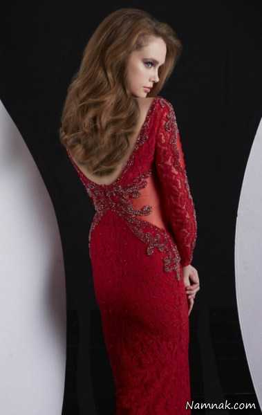 مدل لباس شب شیک دخترانه مجلسی کوتاه جدید 2015