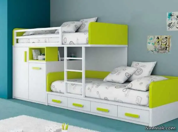 مدل تخت و کمد سیسمونی