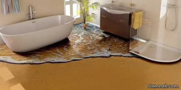 کفپوش شیک و سه بعدی