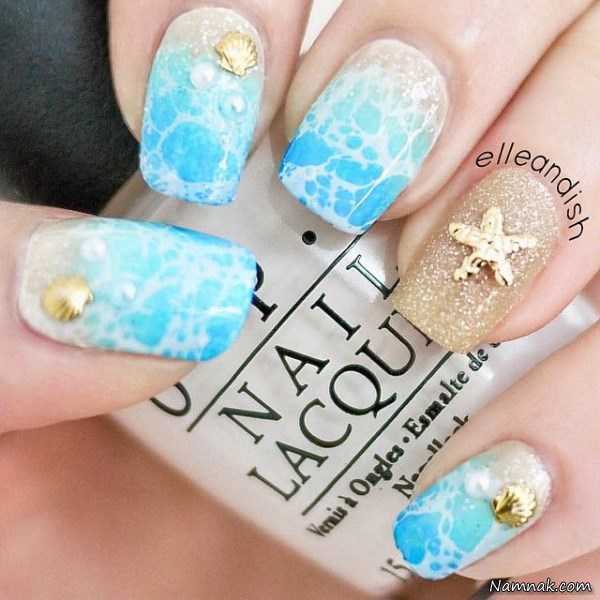 طراحی ناخن برای ساحل