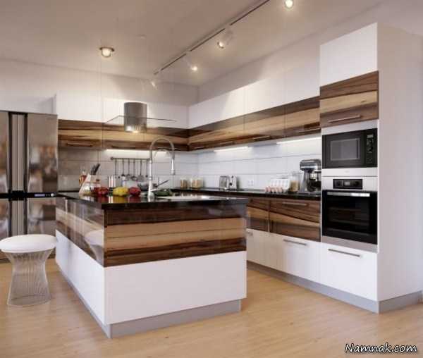 جدیدترین مدل کابینت چوبی آشپزخانه