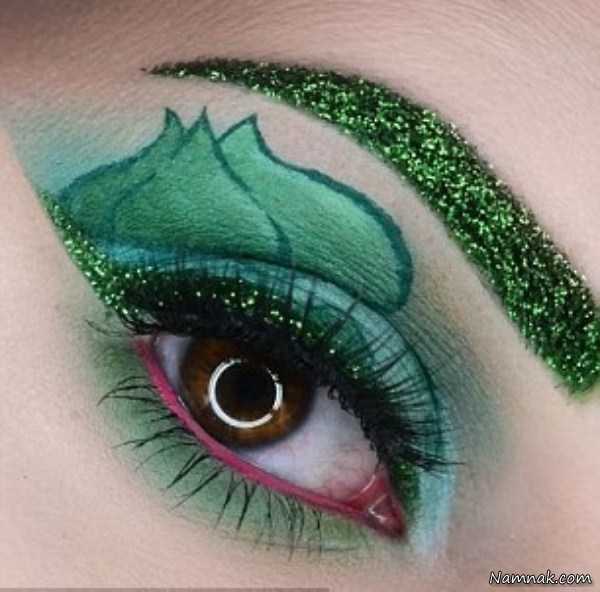 نقاشی روی چشم و ابرو