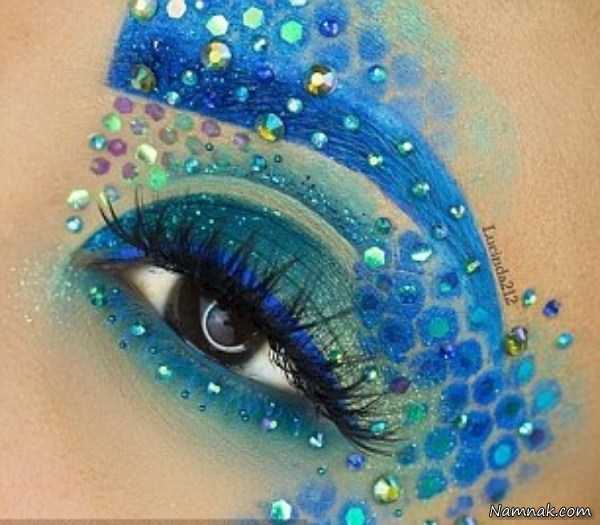 آرایش و نقاشی روی چشم
