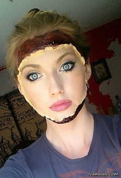 صورت وحشتناک