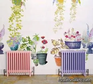 دکور روی شوفاژ