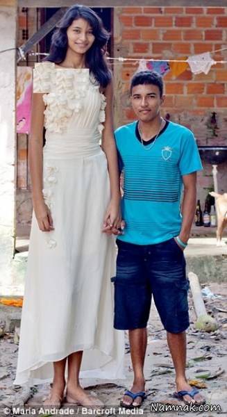 بلندترین عروس دنیا