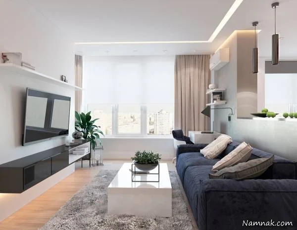 دکوراسیون آپارتمان تک خوابه