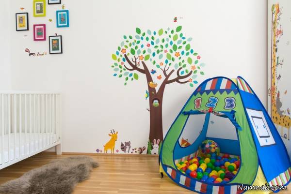 تغییر دکوراسیون اتاق کودک