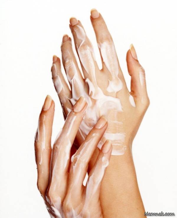 نرم شدن پوست دست
