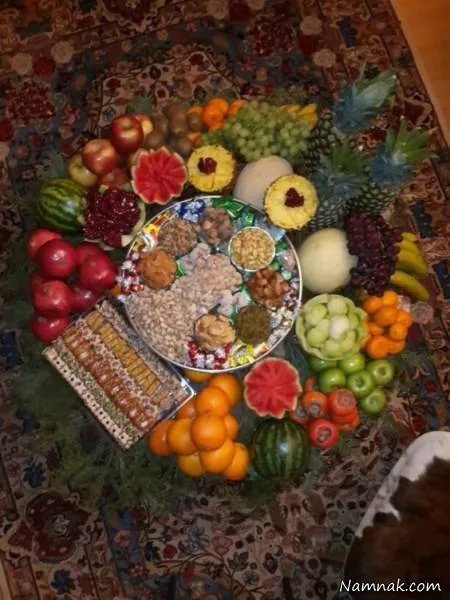 میوه آرایی یلدا