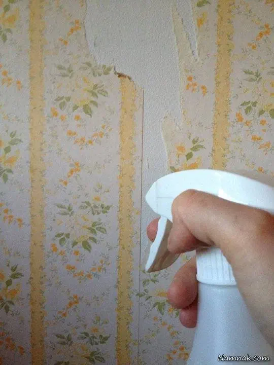 کندن کاغذ دیواری