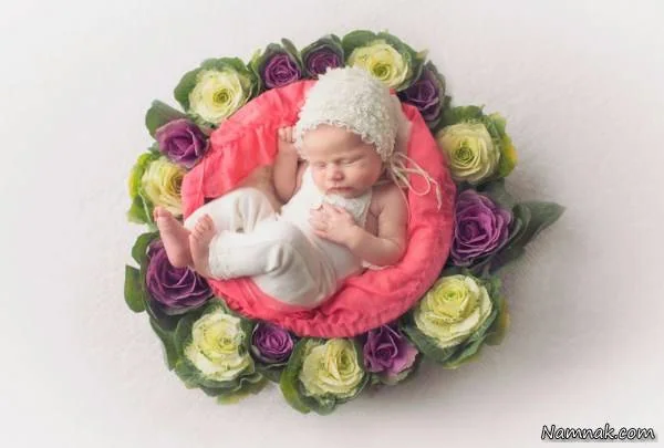 عکس خفن 68 عکس نی نی دختر تازه متولد شده