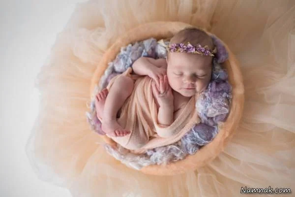 عکس خفن 68 عکس نی نی دختر تازه متولد شده