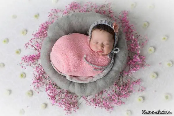عکس خفن 68 عکس نی نی دختر تازه متولد شده