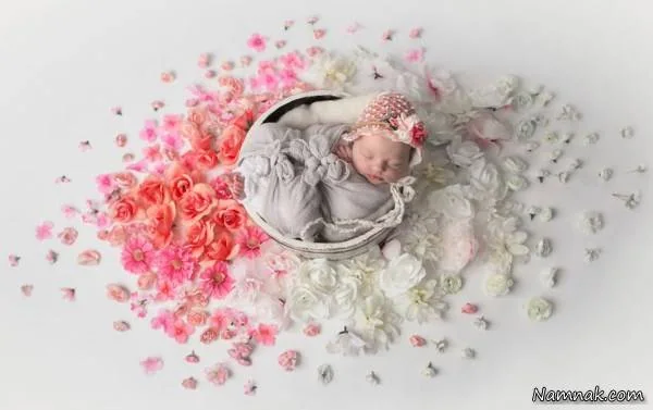 عکس خفن 68 عکس نی نی دختر تازه متولد شده