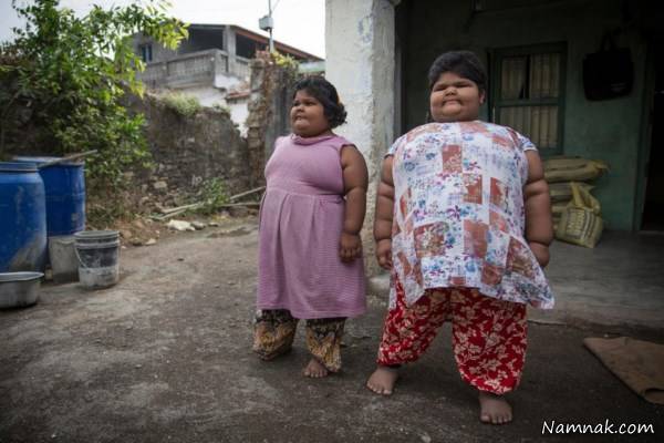چاق ترین خواهران دنیا