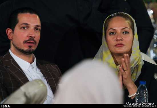 مهناز افشار در کنار همسرش