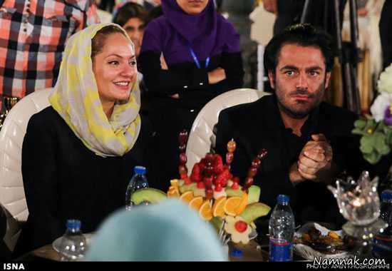 مهناز افشار در کنار همسرش