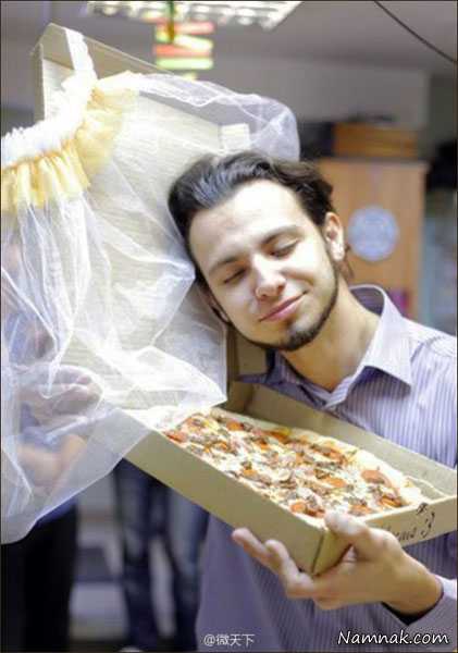  ازدواج با پیتزا