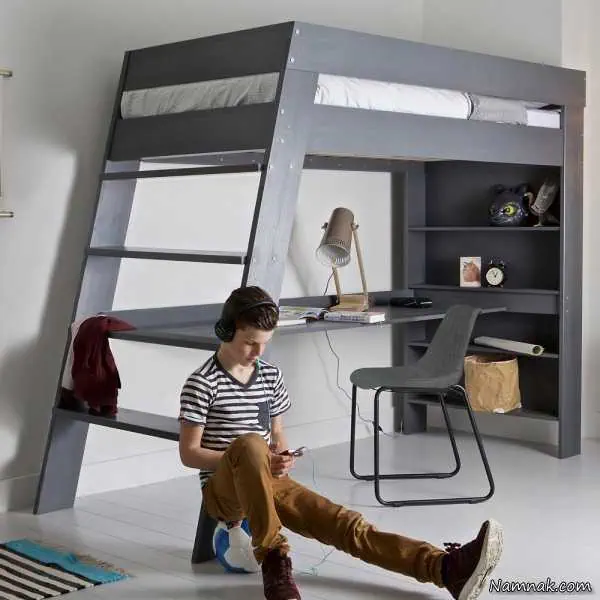  میز کار چوبی