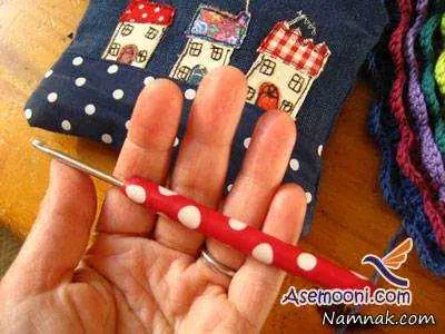 آموزش قلاب بافی