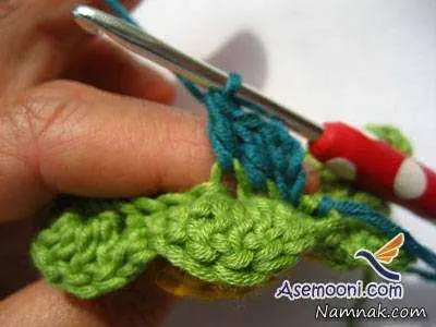 آموزش قلاب بافی