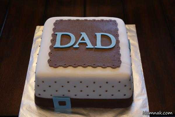تزیین کیک روز پدر
