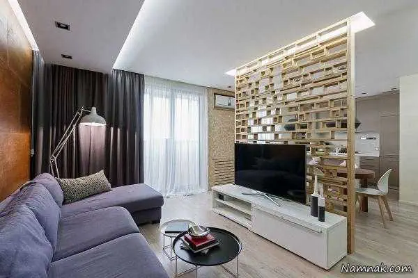 دکوراسیون مدرن آپارتمان کوچک