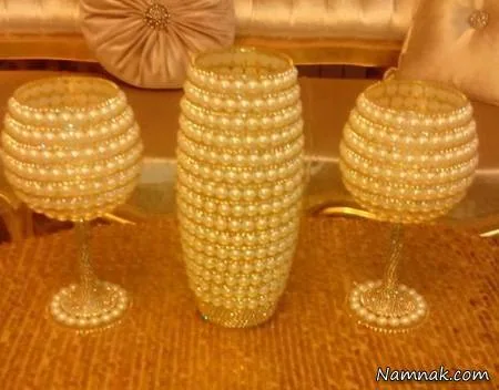 آموزش جواهرنما روی ظروف