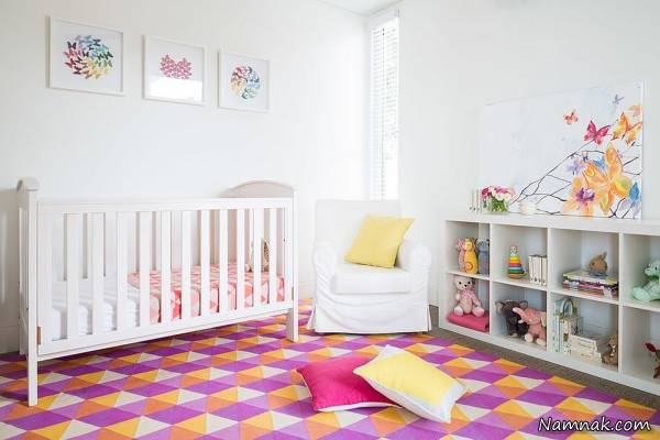 سرویس خواب و قالیچه اتاق کودک و نوزاد