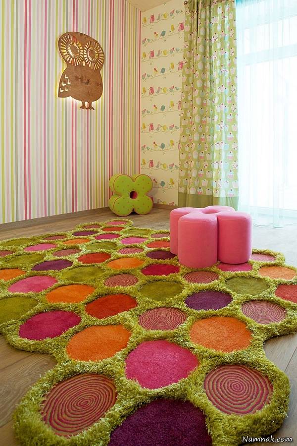 قالیچه اتاق خواب کودک 