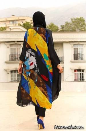 ماجرای مانتو چاپ دار برای ملکه های خیابانی تهران !+ تصاویر