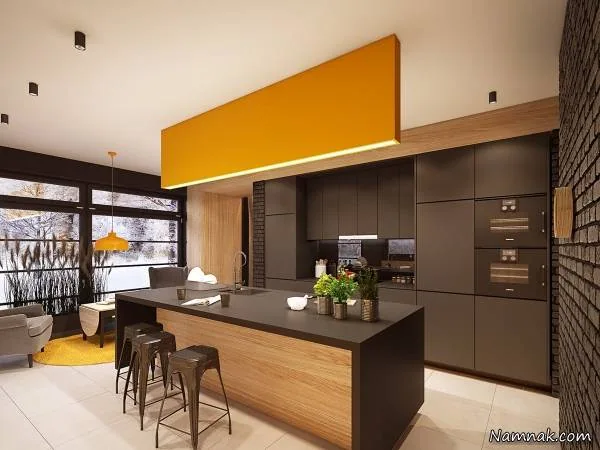 کابینت زرد