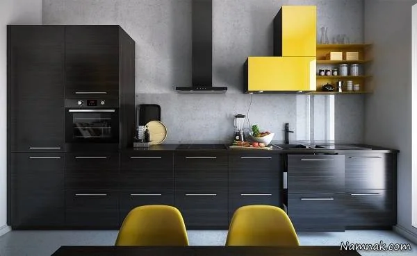 کابینت زرد
