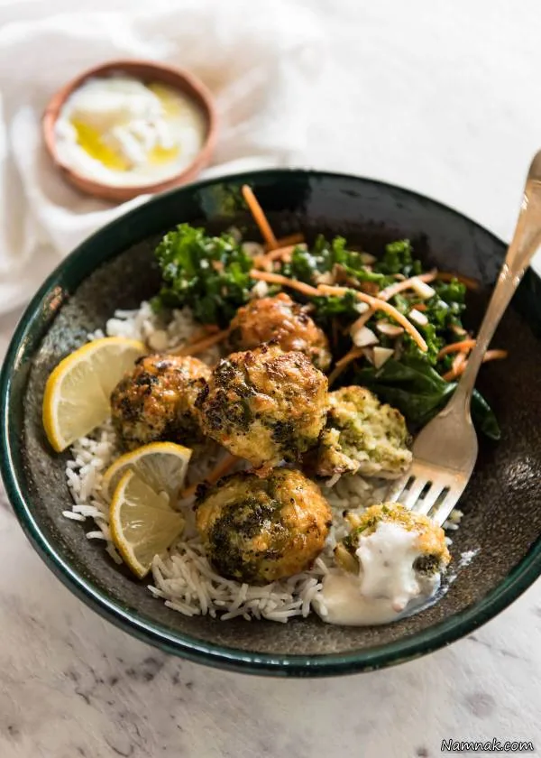 طرز تهیه ی چیزبال بروکلی