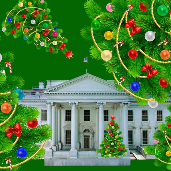 درخت کریسمس در کاخ سفید