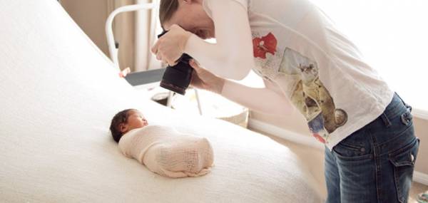 راههای عکس گرفتن از نوزاد در خانه