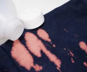 لکه وایتکس روی لباس