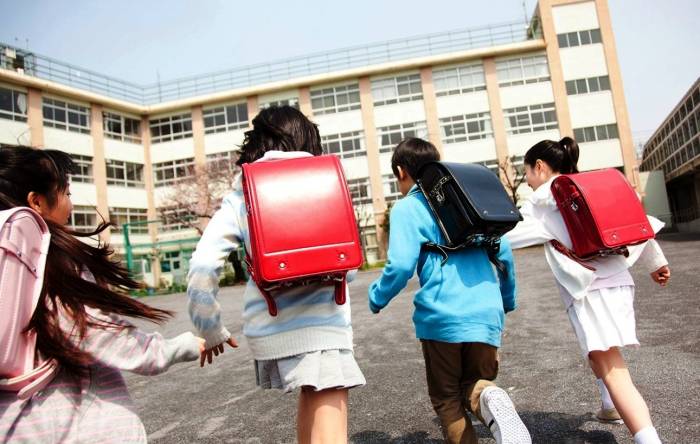کیف دانش آموزان ژاپنی