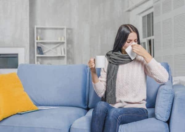 نوشیدنی داغ برای آبریزش بینی