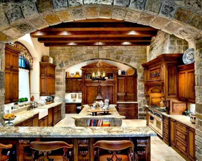 آشپزخانه روستیک