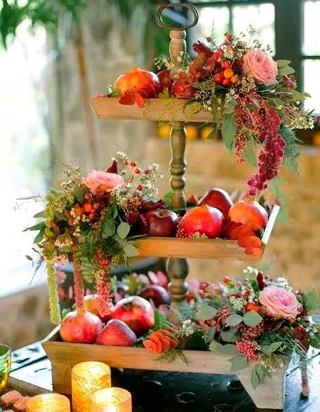 تزیین انار شب یلدا