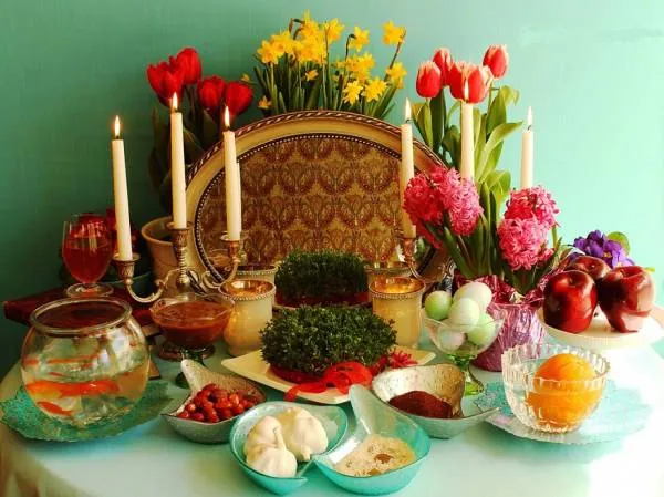 وسایل سفره هفت سین 