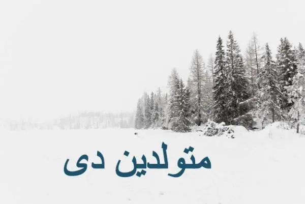 متولدین دی