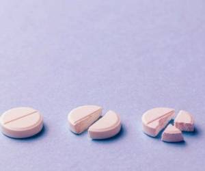 نصف کردن قرص