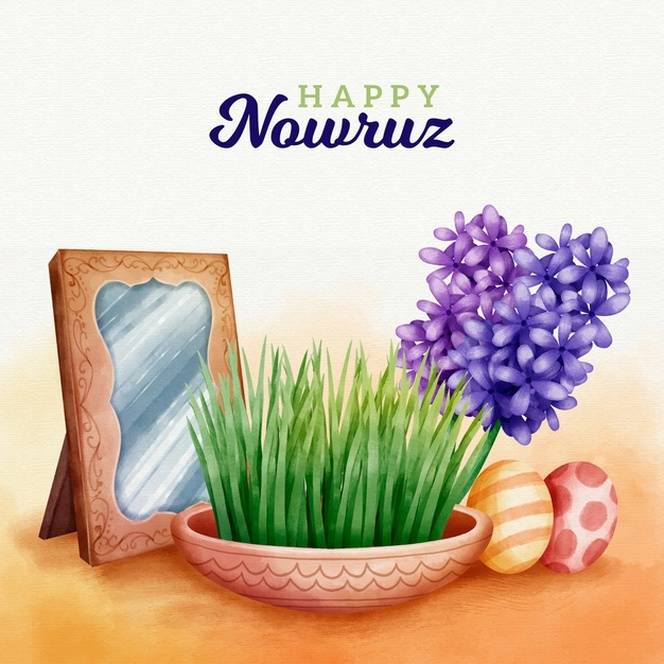 تبریک انگلیسی عید نوروز