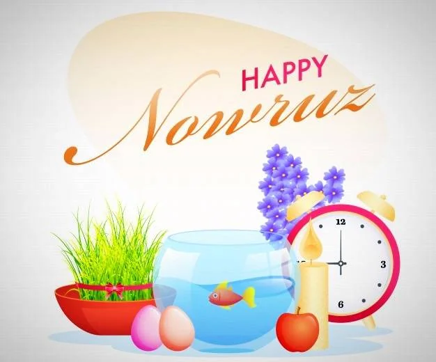 عکس نوشته انگلیسی نوروز