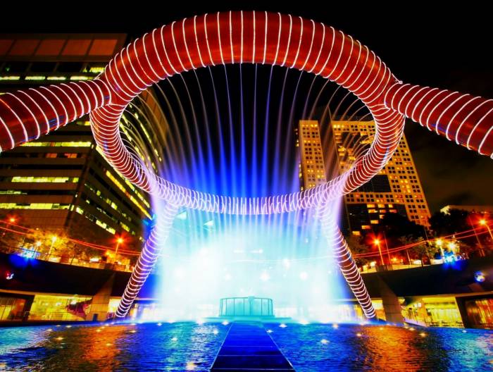 آبشار ثروت در سنگاپور