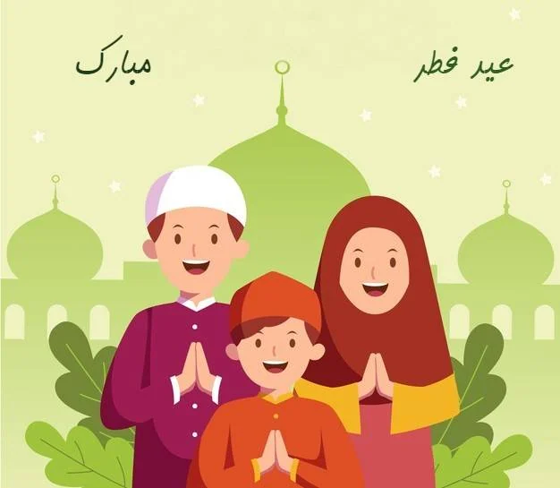 عید فطر برای بچه ها
