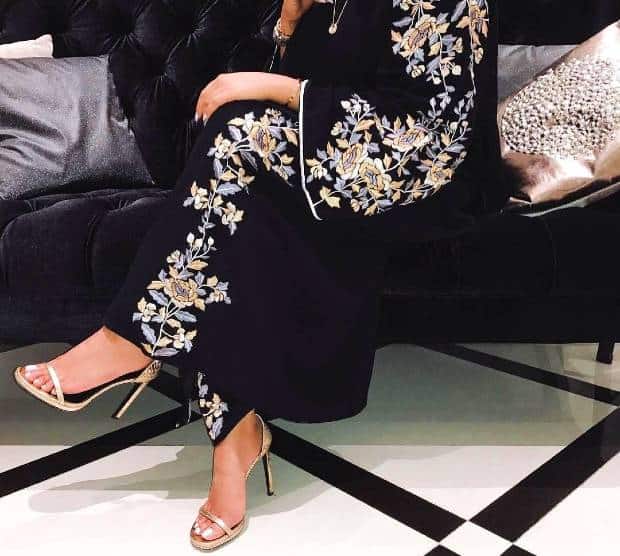 کفش مناسب مانتو بلند